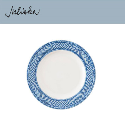 Juliska 르 빠니에 Le Panier Side/Cocktail Plate - Delft Blue (2pc) 7 in (18cm) 관부가세 포함