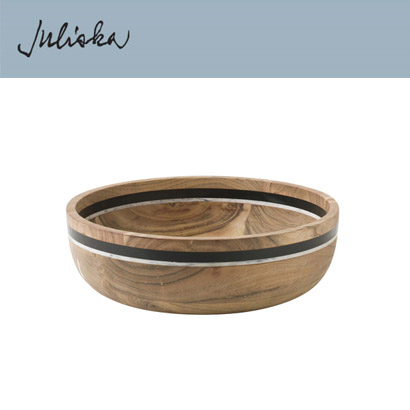 Juliska 스톤우드 스트라이프 Stonewood Stripe Serving Bowl (1pc) (지름 12 *높이 4) in (30*10cm) 관부가세 포함