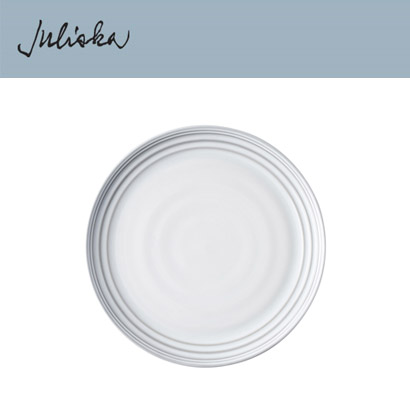 Juliska 빌바오 Bilbao Dessert/Salad Plate - White Truffle (2pc) 9 in (23cm) 관부가세 포함
