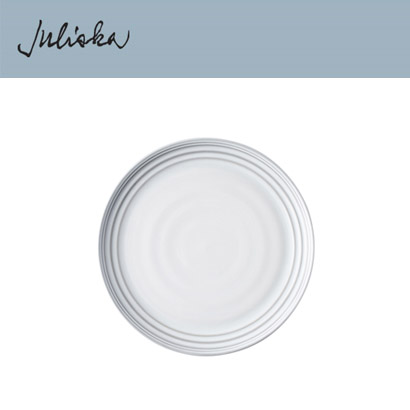 Juliska 빌바오 Bilbao Side/Cocktail Plate - White Truffle (1pc) 7 1/2 in (19cm) 관부가세 포함