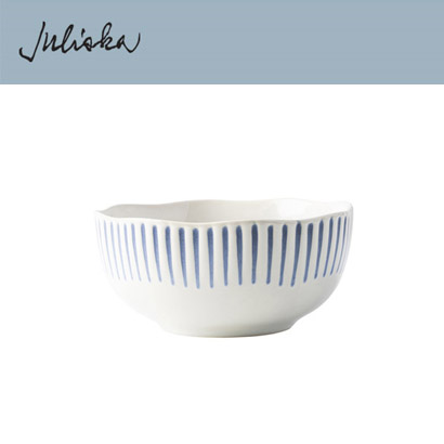 Juliska 시티오 스트라이프 Sitio Stripe Cereal Bowl (1pc) (지름 5.75 *높이 2.75) in (15*7cm) 관부가세 포함