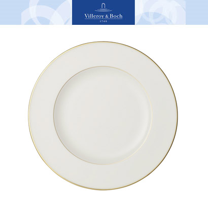 [해외][Villeroy&amp;Boch] 빌레로이앤보흐 Anmut Gold Dinner Plate 10.5 in (4pcs)