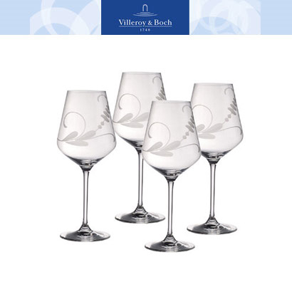 [해외][Villeroy&amp;Boch] 빌레로이앤보흐 Old Luxembourg Brindille White Wine : Set of 4