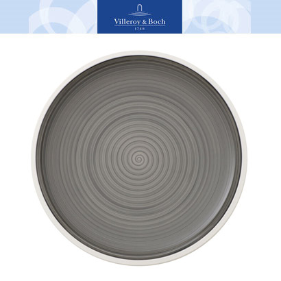[해외][Villeroy&amp;Boch] 빌레로이앤보흐 Manufacture gris Dinner Plate 10.5 in (2pcs)