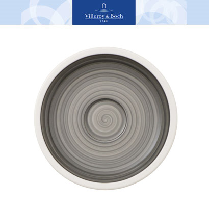 [해외][Villeroy&amp;Boch] 빌레로이앤보흐 Manufacture gris Espresso Cup Saucer 4.75 in (2pcs)