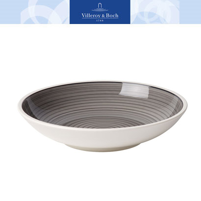 [해외][Villeroy&amp;Boch] 빌레로이앤보흐 Manufacture gris Pasta Bowl 9.25 in (2pcs)