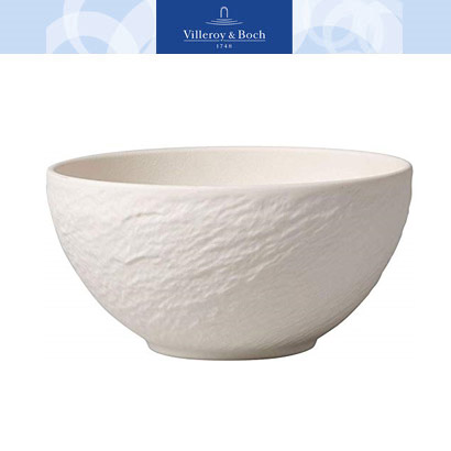[해외][Villeroy&amp;Boch] 빌레로이앤보흐 Manufacture Rock Blanc Rice Bowl 20.25 oz (2pcs)