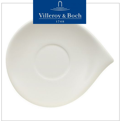 [해외][Villeroy&amp;Boch] 빌레로이앤보흐 Flow Breakfast Saucer (21*18cm) (4pcs)
