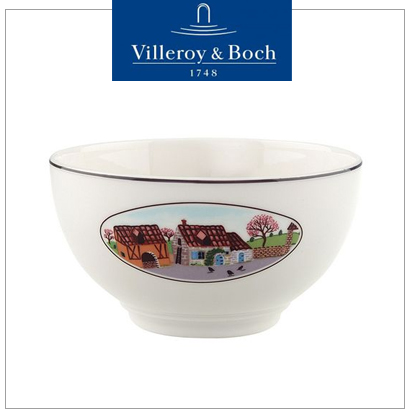 [해외][Villeroy&amp;Boch] 빌레로이앤보흐 Design Naif Rice Bowl 디자인나이프 (4pcs) (0.6L)