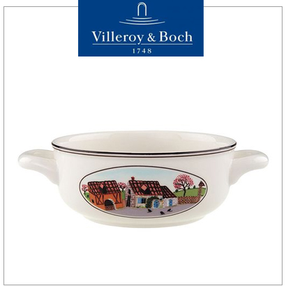 [해외][Villeroy&amp;Boch] 빌레로이앤보흐 Design Naif 디자인나이프 Cream Soup Cup (0.45L) (2pcs)