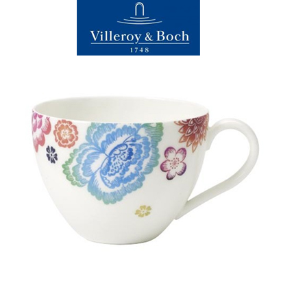 [해외][Villeroy&amp;Boch] 빌레로이앤보흐 Anmut Bloom Tea Cup 6 3/4 oz (2pcs) (0.2L)
