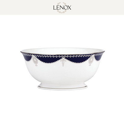 [해외][Lenox] 레녹스 Marchesa Empire Pearl-Indigo Serving Bowl