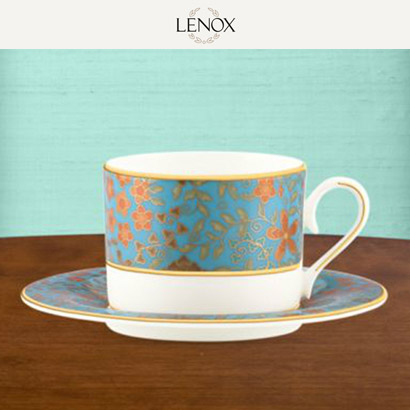 [해외][Lenox] 레녹스 Gilded Tapestry 커피잔 세트 (4인용/8pc)
