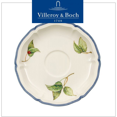 [해외][Villeroy&amp;Boch] 빌레로이앤보흐 Cottage Tea Cup Saucer (Cottage) (4pcs)