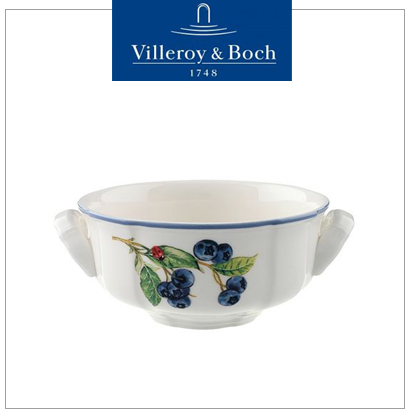 [해외][Villeroy&amp;Boch] 빌레로이앤보흐 Cottage Cream Soup Cup, 9&quot; (4pcs)