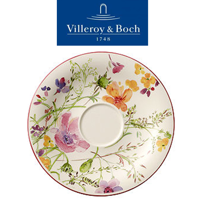 [해외][Villeroy&amp;Boch] 빌레로이앤보흐 Mariefleur Breakfast Cup Saucer (4pcs) (19cm)