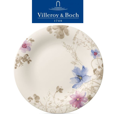 [해외][Villeroy&amp;Boch] 빌레로이앤보흐 Mariefleur Grey Round Buffet Plate (2pcs) (30cm)