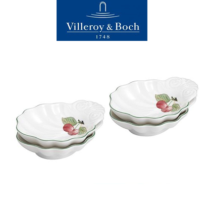 [해외][Villeroy&amp;Boch] 빌레로이앤보흐 French Garden Shell Relish Dishes 쉘 릴리쉬 디쉬 (2pcs)