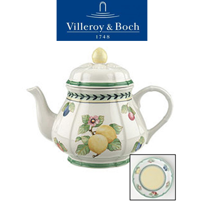 [해외][Villeroy&amp;Boch] 빌레로이앤보흐 French Garden Fleurence Teapot 티팟(1L) (1L)
