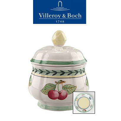 [해외][Villeroy&amp;Boch] 빌레로이앤보흐 French Garden Fleurence Sugar Bowl 슈가볼 (200ml) (0.2L)