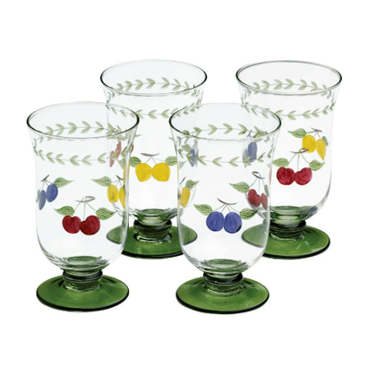 [해외][Villeroy&amp;Boch] 빌레로이앤보흐 French Garden Cheer Iced Tea Glasses (4pcs) (0.6L)