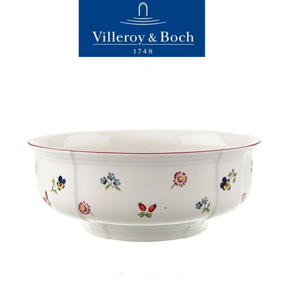 [해외][Villeroy&amp;Boch] 빌레로이앤보흐 Petite Fleur Round Vegetable Bowl (25cm)