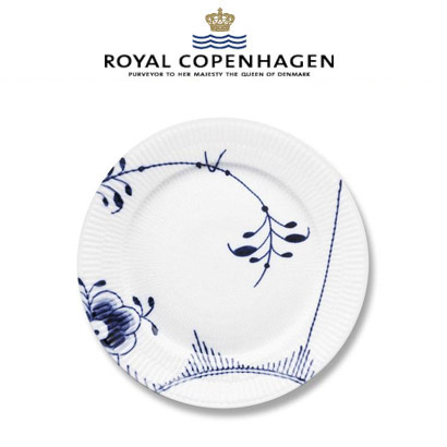[해외] 로얄코펜하겐 Blue Fluted Mega Dinner Plate #2 2pc
