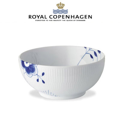 [해외] 로얄코펜하겐 Blue Fluted Mega Serving Bowl (지름18cm /4컵용량) 2pc