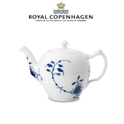 [해외] 로얄코펜하겐 Blue Fluted Mega Tea pot (4컵용량)