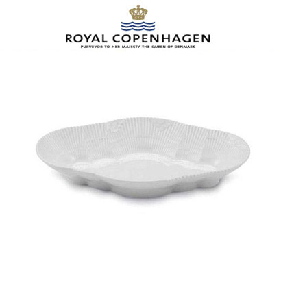 [해외] 로얄코펜하겐 White Elements Oblong Dish, 9 inch(2pc)