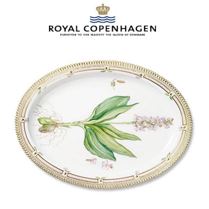 [해외] 로얄코펜하겐 Flora Danica Oval Platter (20.5&quot;)