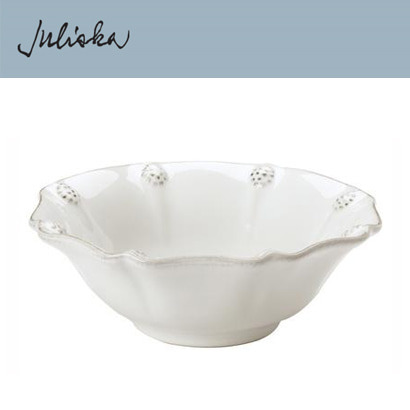Juliska 베리 앤 스레드 Berry &amp; Thread Berry Bowl - Whitewash (1pc) (지름 5.5 *높이 2) in (14*5cm) 관부가세 포함