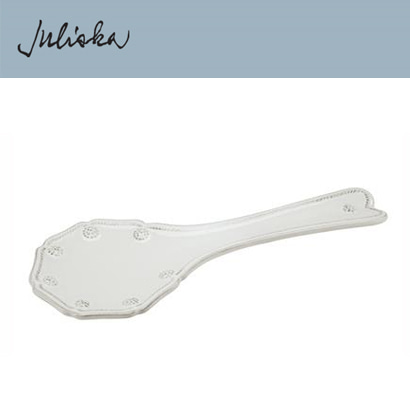 Juliska 베리 앤 스레드 Berry &amp; Thread Spoon Rest - Whitewash (1pc) 10 1/2 in (27cm) 관부가세 포함