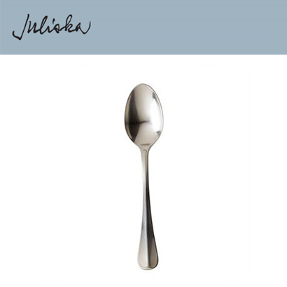 Juliska 비스트로 Bistro Teaspoon - Bright Satin (4pc) 7 in (18cm) 관부가세 포함