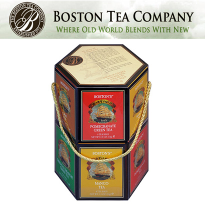 [해외][Boston Tea]샘플러 기프트 토트백 (96팩)