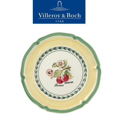 [해외][Villeroy&amp;Boch] 빌레로이앤보흐 French Garden Valence Cheery Appetizer Dessert Plate 에피타이저 디저트 플레이트 (17cm) (17cm) (2pcs)