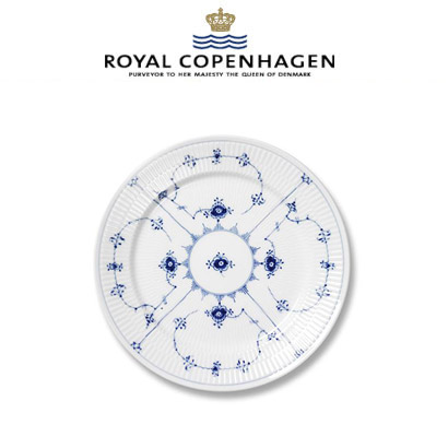 [해외] 로얄코펜하겐 Blue Fluted Plain Salad plate 8.75 inch