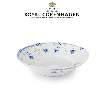 [해외] 로얄코펜하겐 Blue Elements Rim soup bowl, 9inch