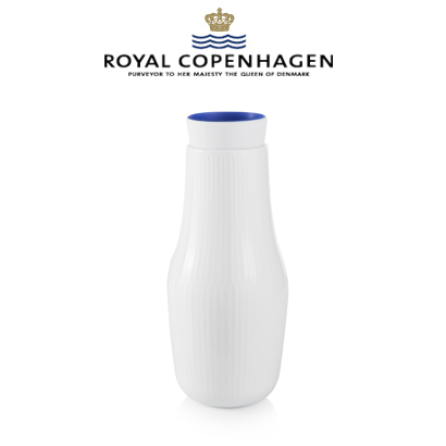 [해외] 로얄코펜하겐 White Fluted Multifunctional bottle, 13.5oz (2pc)