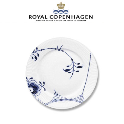 [해외] 로얄코펜하겐 Blue Fluted Mega Dessert/salad plate #2 (19cm) (2pc)