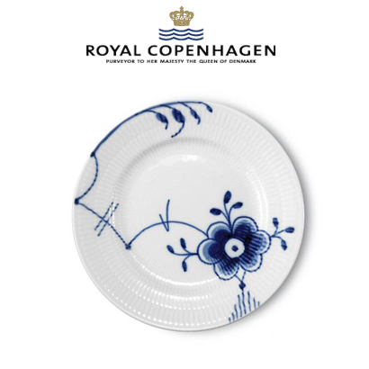 [해외] 로얄코펜하겐 Blue Fluted Mega Dessert/salad plate #6(19cm) (2pc)