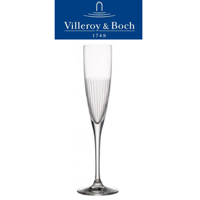 [해외][Villeroy&amp;Boch]Maxima DecoratedFlute Champagne : Stripes 10 1/2 in(4pcs)