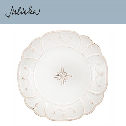 Juliska 자뎅드몬드 Jardins du Monde Salad/Dessert Plate (2pc) 9 1/2 in (24cm) 관부가세 포함