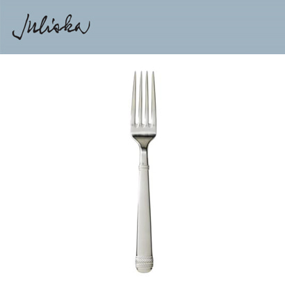 Juliska 르 빠니에 Le Panier Dinner Fork - Bright Satin (4pc) 8 1/2 in (22cm) 관부가세 포함
