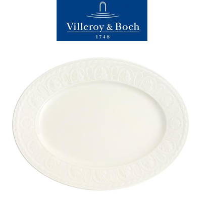 [해외][Villeroy&amp;Boch] 빌레로이앤보흐 Cellini Oval Platter 15 3/4 in (40cm)