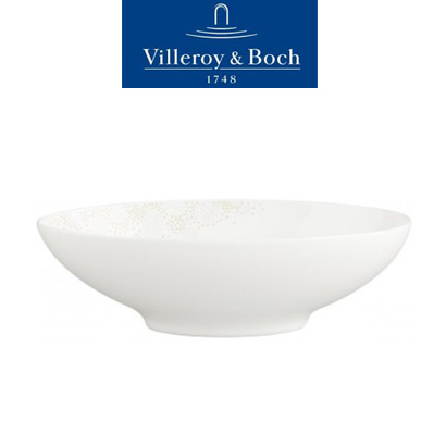 [해외][Villeroy&amp;Boch] 빌레로이앤보흐 Modern Grace Grey Pickle Dish/Cereal Bowl 7 1/2x4 3/4 in (19*12cm) (2pcs)
