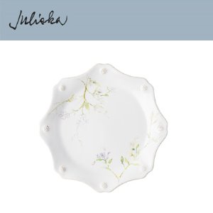 Juliska 베리 앤 스레드 Berry &amp; Thread Floral Sketch Salad - Jasmine (2pc) 9 in (23*23cm) 관부가세 포함