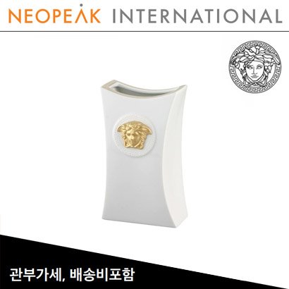 [해외] Versace 베르사체 Gorgona - White Porcelain Vase (7inch / 17.7cm)