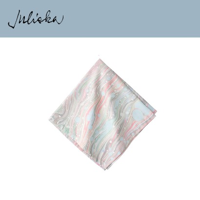 Juliska 마블 Marble Pastel Napkin - Pink (1pc) 22&quot; Sq (56*56cm) 관부가세 포함