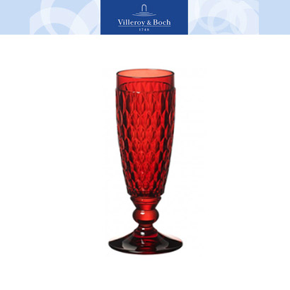 [해외][Villeroy&amp;Boch] 빌레로이앤보흐BostonFlute Champagne : Red(16cm/0.15L)